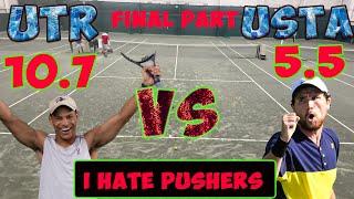 This decides everything… USTA 5.0 vs USTA 5.5