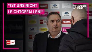 Sportdirektor Christian Winkler zur Entlassung von Toni Söderholm | PENNY DEL | MAGENTA SPORT