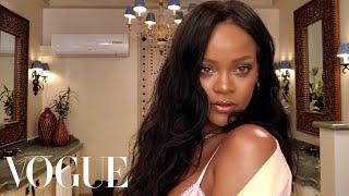 Rihanna's Epic 10-Minute Guide to Going Out Makeup | Beauty Secrets | Vogue