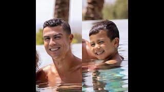 Resemblance between Cristiano Ronaldo and his son Mateo  #cr7 #mateo