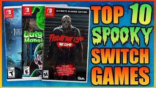 Top 10 Creepy & Spooky Games On Nintendo Switch!