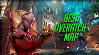 Popping Off In The BEST Overwatch Map - TOP500 Console Genji Gameplay