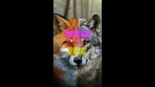 Wolf vs Fox ART || #shorts