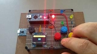 Final video on my Simon Arduino nano game
