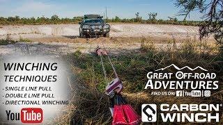 Winching Techniques - Carbon Winches Australia & Great Off-Road Adventures