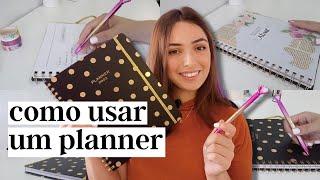 IDEIAS de COMO USAR um PLANNER | O que escrever no planner