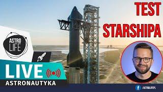 Czwarty test Starshipa!  Tranzyt ISS ze Starlinerem na tle Słońca! + @wnms  - Na żywo 301