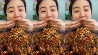 Braised Pork Thigh | ASMR "big bite" MUKBANG