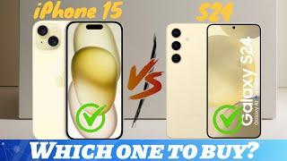 iPhone 15 vs Samsung S24|camera test|Features Review|Apnachannel