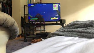 Sweating to hard in fortnite 