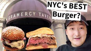 Is Gramercy Tavern NYC's BEST BURGER? Tavern Side Review