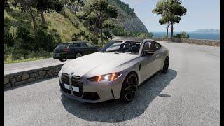 I tested a new mod BMW M4 2025 | Beamng drive