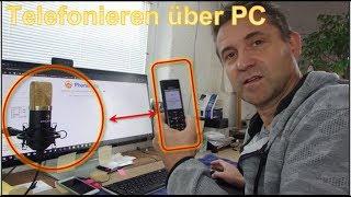 ️ Mit dem Computer telefonieren. Windows Phoner VoIP SIP Telefon PC