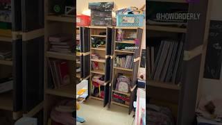 Kid’s room transformation #kidsroomorganization #howtoorganise #konmarimethod #declutteryourlife