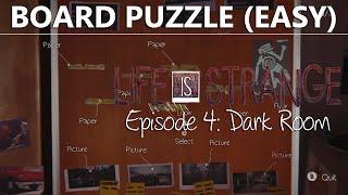 Life Is Strange Episode 4 Board Puzzle (Easy) Investigation Dark Room