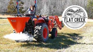 Can You Spread Pulverized Lime in a 3-Point Spreader? Lets Find Out