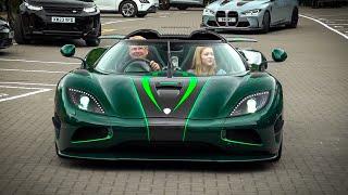 Supercars in London June 2024 - #CSATW632 Koenigsegg Agera S, Revuelto, 812 Competizione, 992 GT3 RS