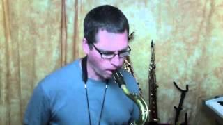 Mastering Diatonic Patterns Lesson 3 Tenor Sax clip