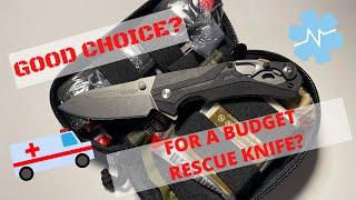 Kershaw Drivetrain: good choice for a budget friendly rescue knife? Unboxing & everyday testing.