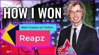 How I Won BEST CREATOR ON TWITCH Over Ludwig!