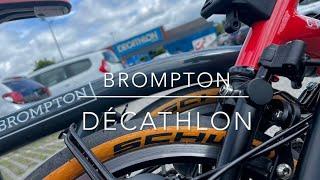 3 Accessories from DECATHLON that perfectly fit a Brompton folding bike + 1 very useful