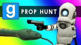 Gmod Prop Hunt Funny Moments - Little Hunter Edition! (Garry's Mod)
