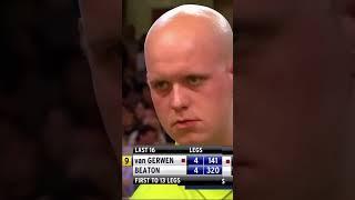 THE MOST HYPE 9-DART FINISH #darts #shorts #sports