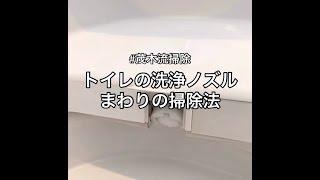 【トイレ掃除】洗浄ノズルまわりの掃除法【茂木流掃除】