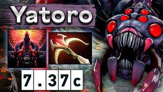 Яторо и Мира ушли в инактив - Yatoro Broodmother 7.37 DOTA 2