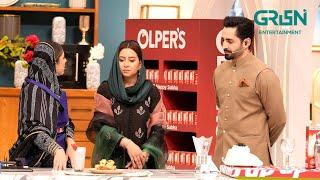 Malai Cheeze Spring Roll \ Strawberry Milkshake  Mehfil e Ramzan - Danish Taimoor - Rabia Anum