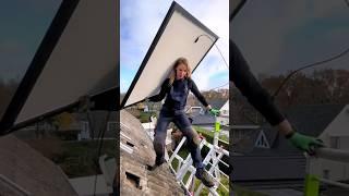 Very Impressive #Solar Installation on a Roof - Subscribe for more! ️