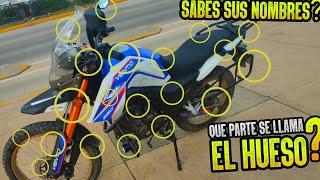  PARTES de una MOTO y ACCESORIOS, Sus Nombres y Utilidad