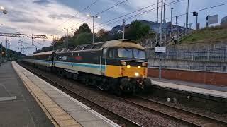 47712 renumbered as 47709 / 47711 passing livingston north  . 1Z49 lanark / edinburgh  05/10/24 1842