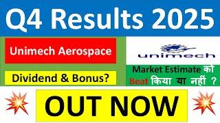 UNIMECH AEROSPACE Q4 results 2025 | UNIMECH results today | UNIMECH AEROSPACE Share News today