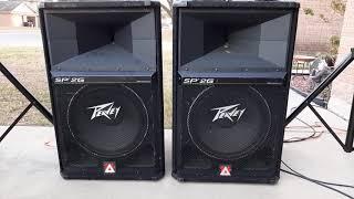 Peavey SP 2G and QSC GX5 Sound System