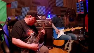 Guitar Improv to Robert Baker rhythm guitar.