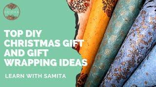 Top DIY Christmas Gifts and Gift Wrapping Ideas | Learn with Samita