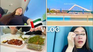 UAE vlog: a week in my life as an OFW in Abu Dhabi, what I usually eat, everyday make up routine