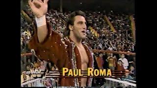 Rick Martel vs Paul Roma   SuperStars April 28th, 1990