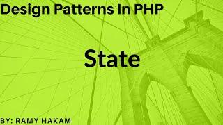 #29 Design Patterns in PHP Arabic course - State Pattern in PHP شرح بالعربي