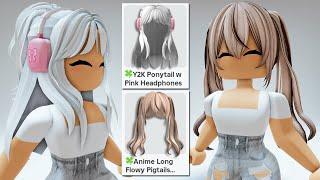 GET 2 *FREE* CUTE & PREPPY HAIR NOW!!!  ROBLOX FREE UGC