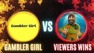 GAMBLER GIRLVIEWERS WINSSLOT BATTLEBig Wins