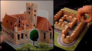 ASMR Building the largest brick castle in the World