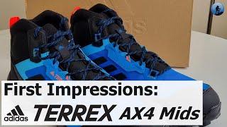 First Impressions: Adidas Terrex AX4 GTX Mid #snazzyblue