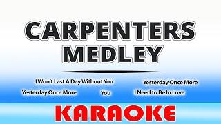 Carpenters Medley KARAOKE by Carpenters