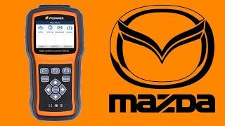 Easy to use Mazda Diagnostic Tool - Foxwell NT530 on Mazda 2