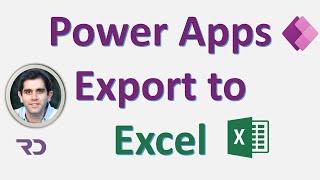 Export Power Apps data to Excel in CSV format