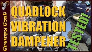 QuadLock Vibration Dampener Tested! | 2016 BMW R1200RS Mods