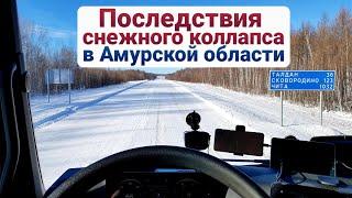 Подстава от РоснефтиПоследствия снежного коллапса в Амурской области