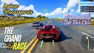 Lykan Motorsports Hypercar in action. The Grand Race Set [366]  Motorfest Gameplay 4K